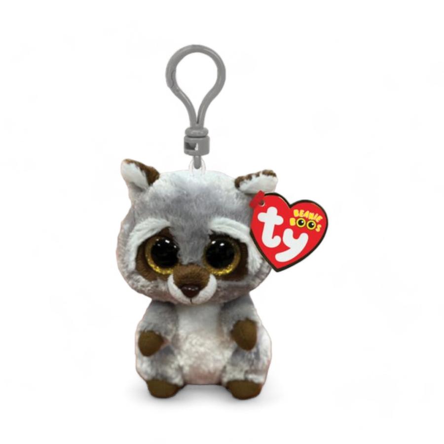 Llavero Peluche Beanie Boos Oakie Mapache