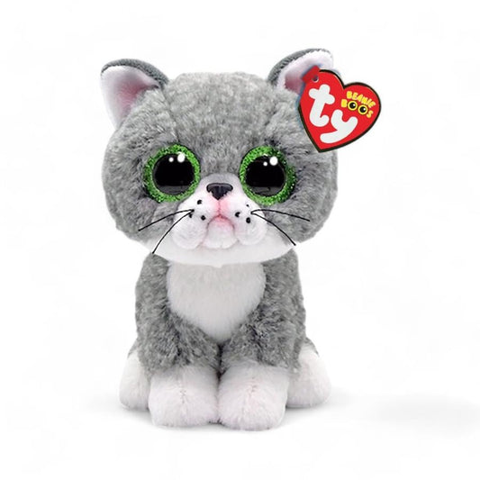 Peluche Beanie Boss Fergus Gato Gris