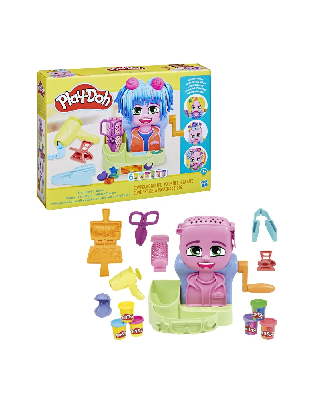 Masas Y Plastilinas Peluquería Con Estilo