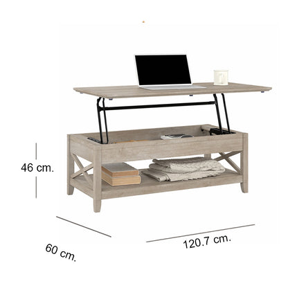 Mesa de Centro Elevable Grey Wash
