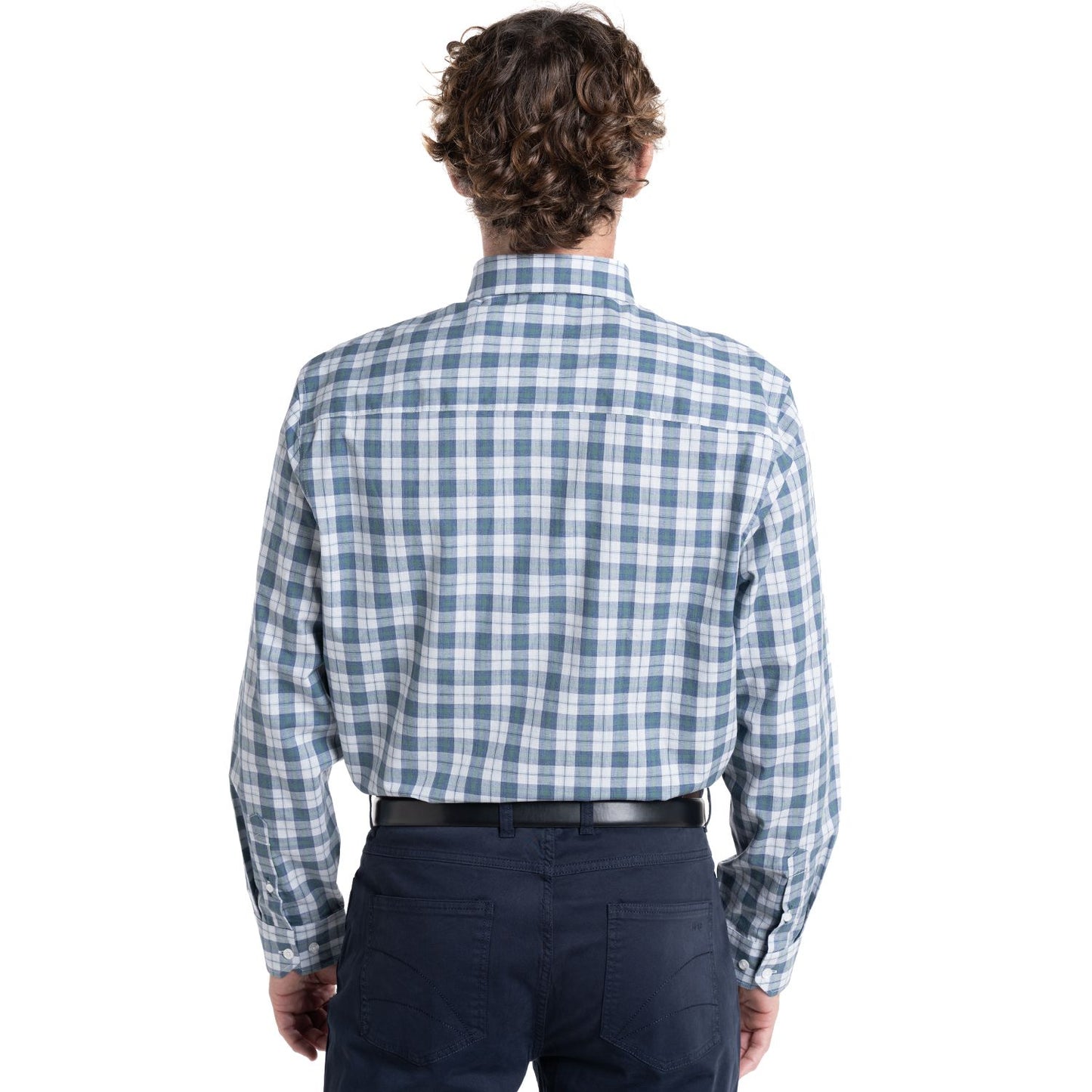 Camisa Hombre Escocesa Queens Verde