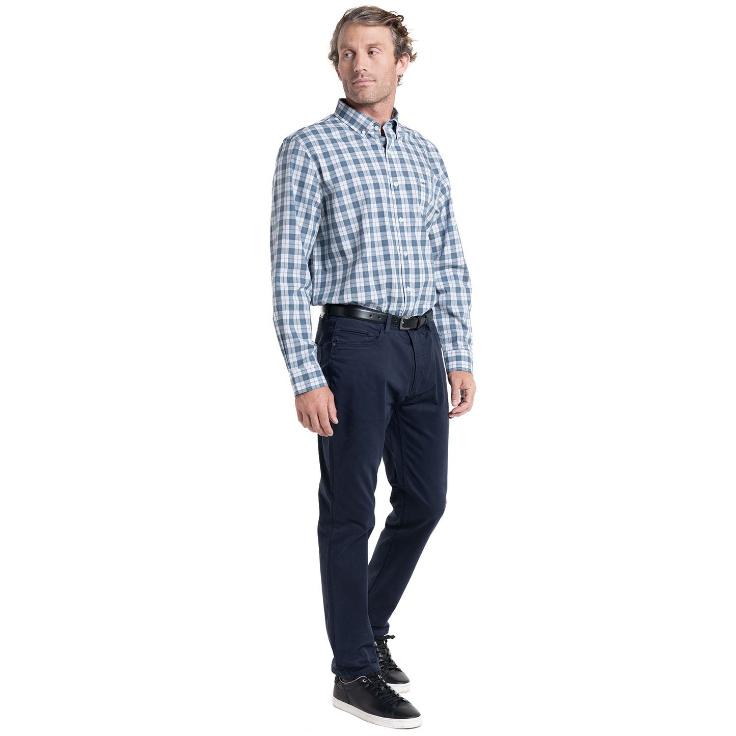 Camisa Hombre Escocesa Queens Verde