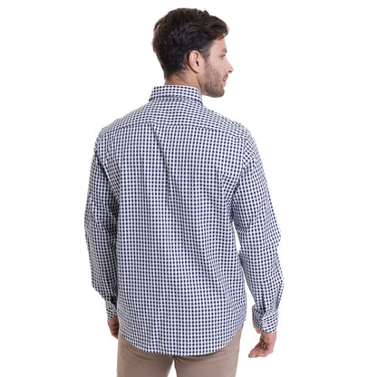 camisa-hombre-brooklyn-cuadrillé-regular-fit-azul-marino
