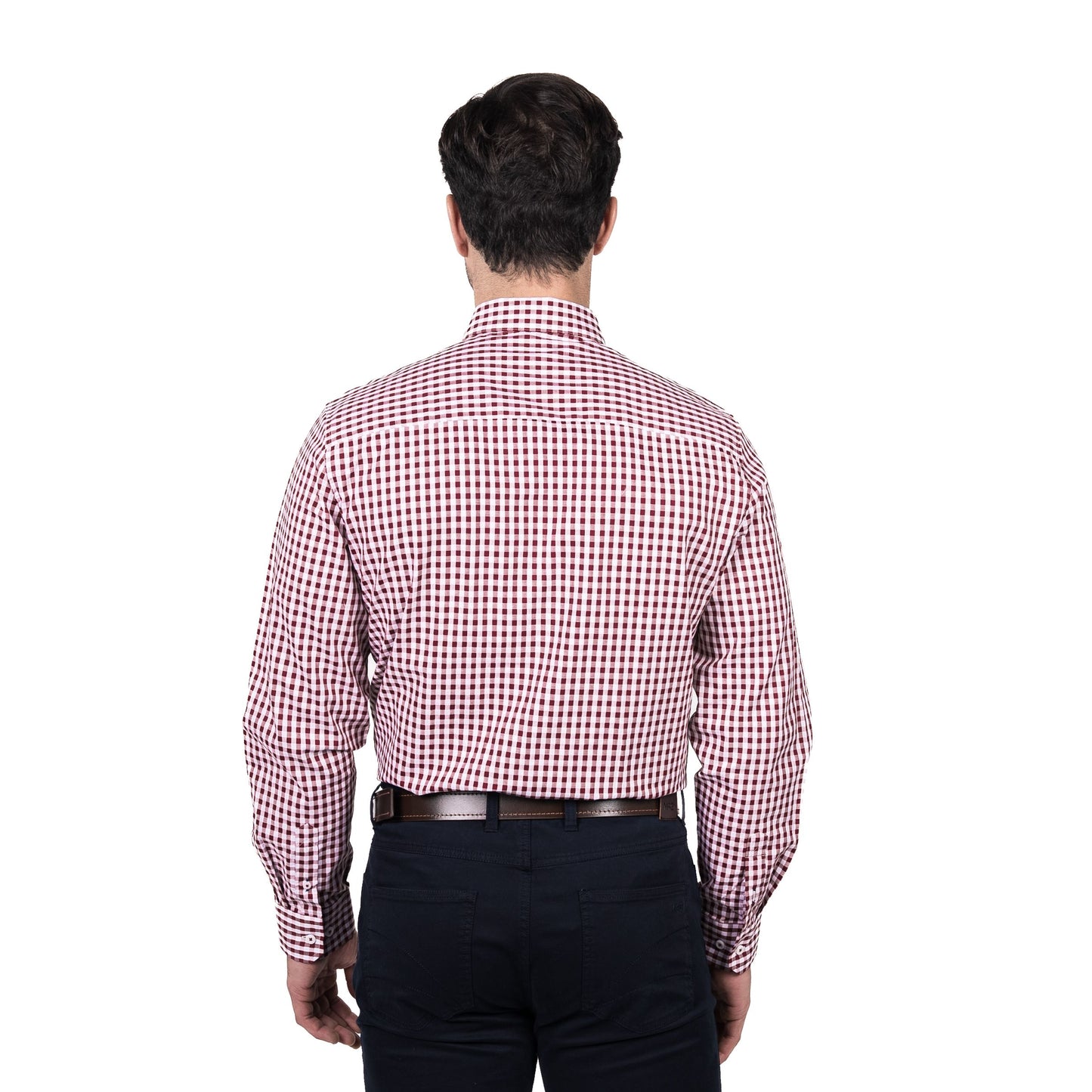camisa-hombre-brooklyn-cuadrillé-regular-fit-rojo