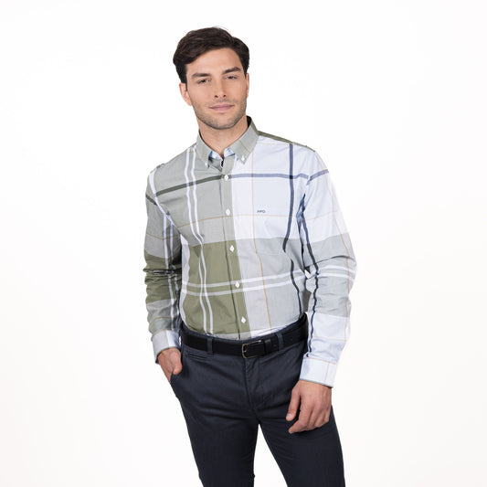 camisa-hombre-queens-escocesa-regular-fit-verde-musgo