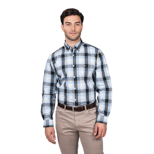 camisa-hombre-queens-escocesa-regular-fit-azul-oscuro