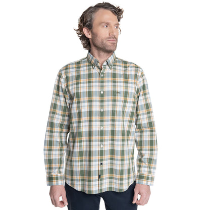 camisa-hombre-manga-larga-escocesa-queens-verde-musgo