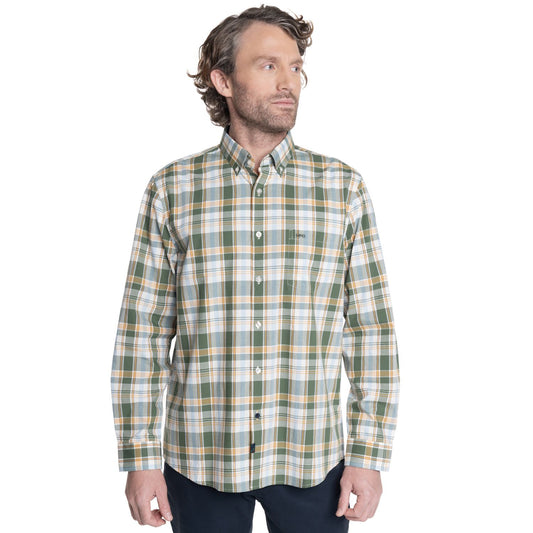camisa-hombre-manga-larga-escocesa-queens-verde-musgo