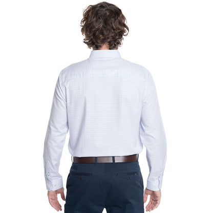 camisa-hombre-manga-larga-smart-cuadros-wall-street-blanca