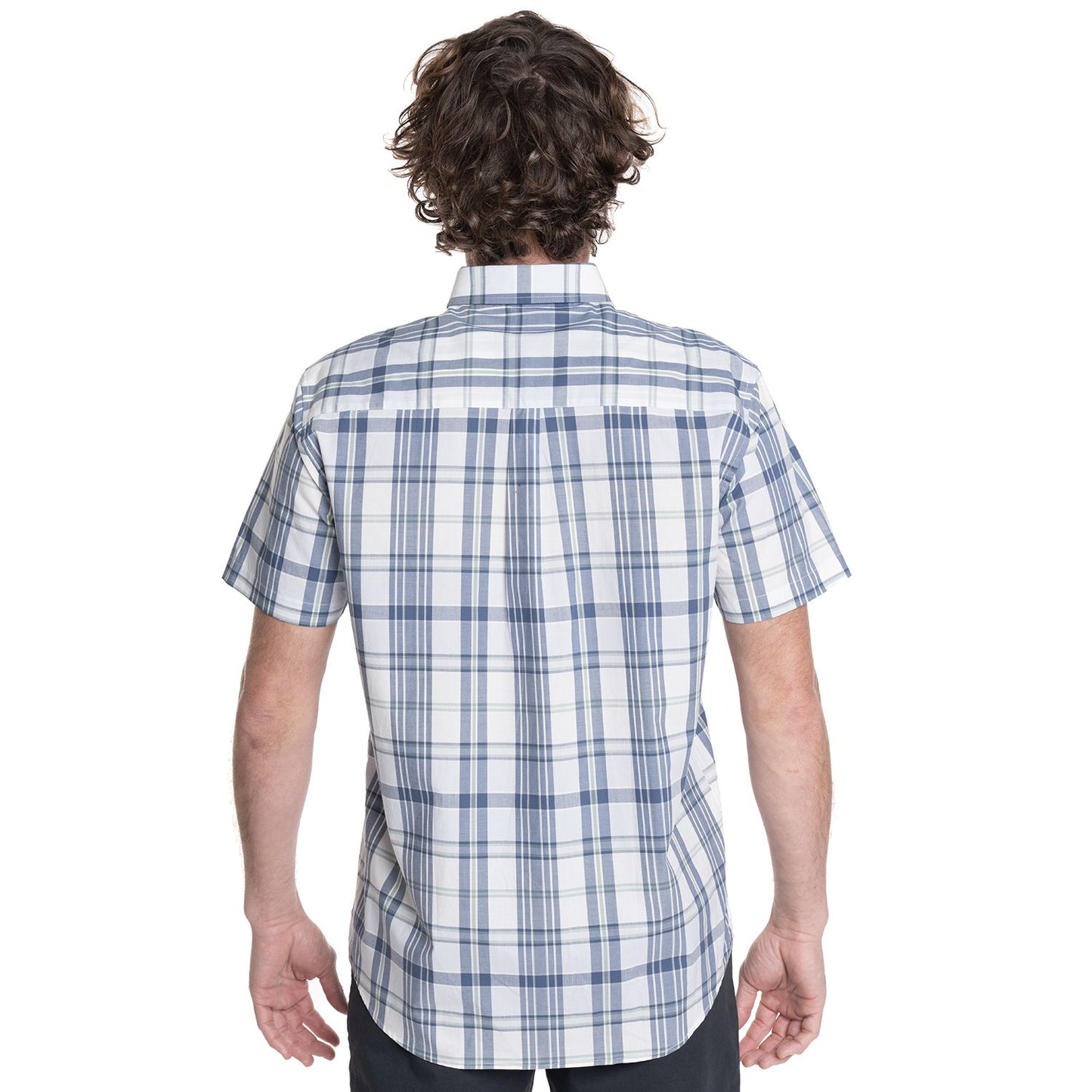 camisa-hombre-manga-corta-escocesa-radio-city-celeste