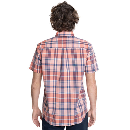 camisa-hombre-manga-corta-escocesa-radio-city-coral