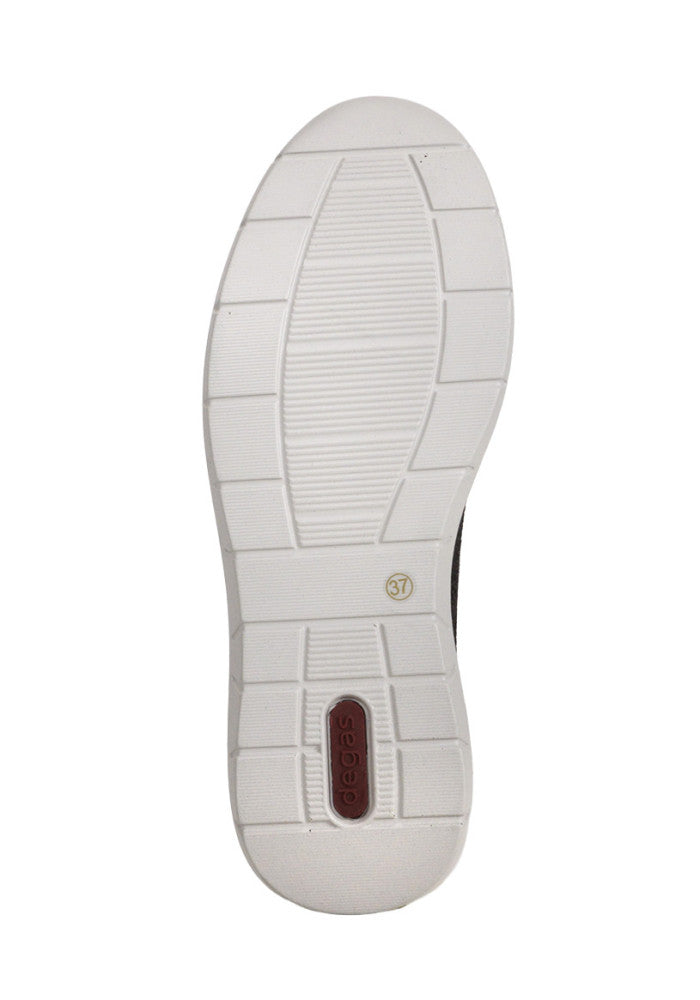 Mocasín Mujer Cuero Darice Negro