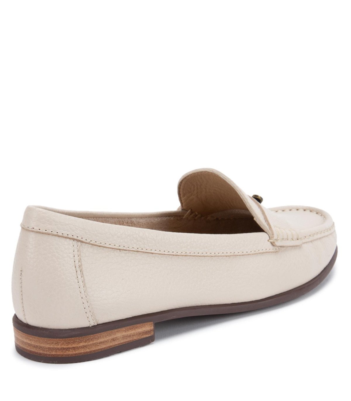 Mocasin Mujer Cuero Siri Crema