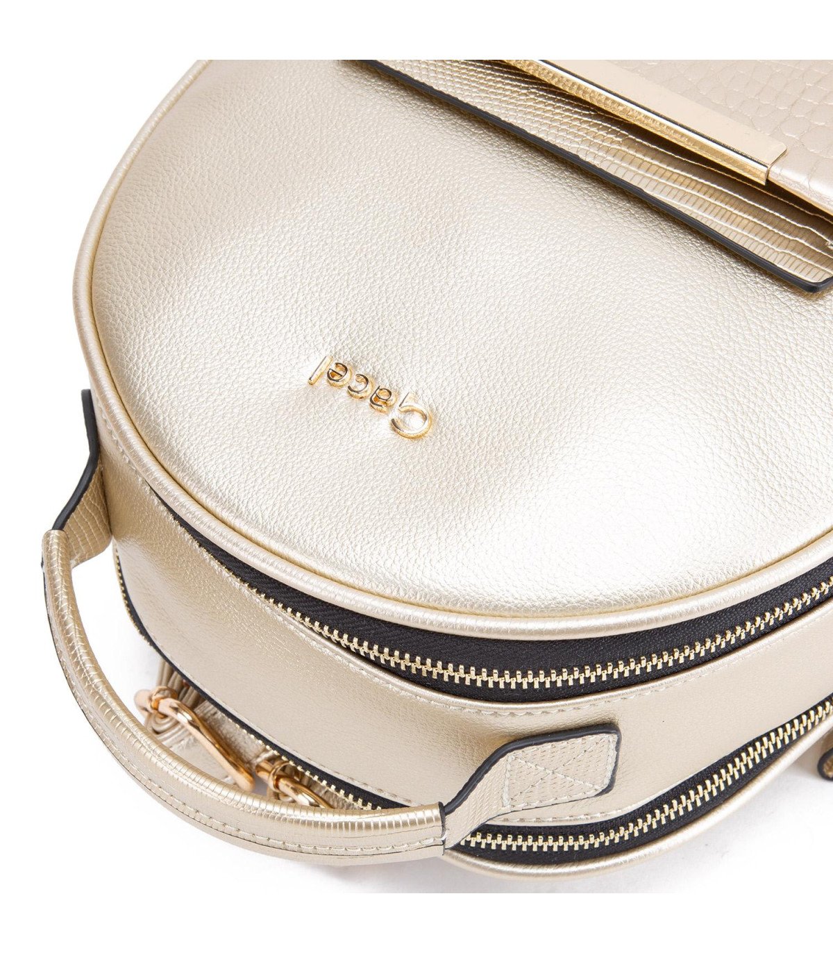 Mochila Mujer Gacel Pequeña Dorado