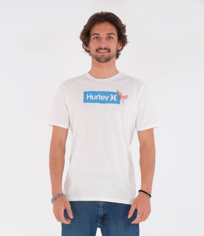 Polera Hombre Flamenco Blanca