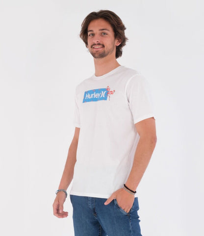 Polera Hombre Flamenco Blanca