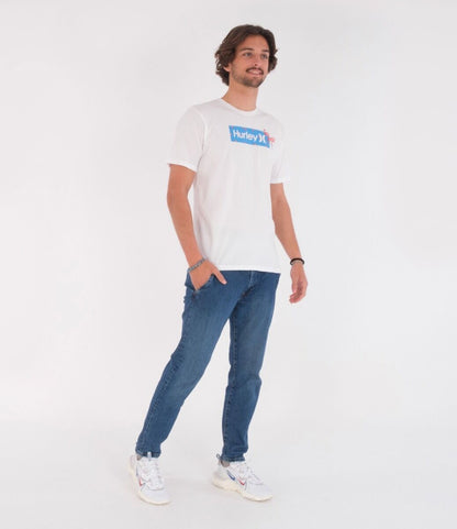 Polera Hombre Flamenco Blanca