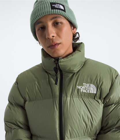 Chaqueta Hombre De Pluma 1996 Retro Nuptse Verde Claro