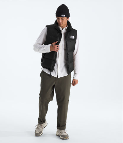 Chaqueta Hombre Sin Mangas De Pluma 1996 Retro Nuptse Vest Negra