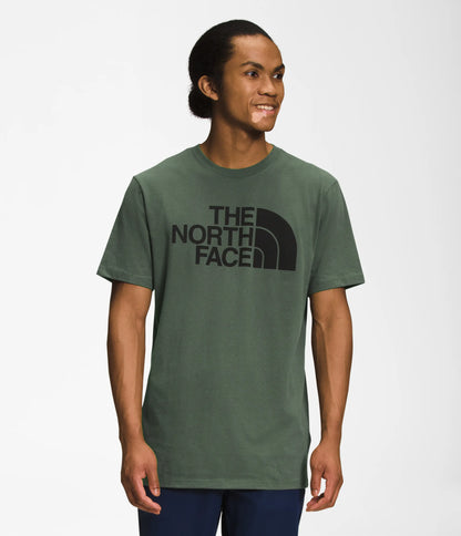 Polera Hombre Half Dome Verde Oscuro