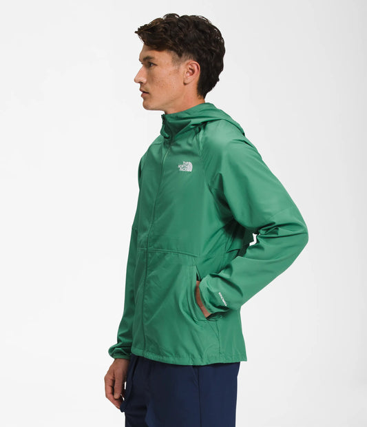 Chaqueta Hombre Cortaviento Flyweight Hoodie 2.0 verde