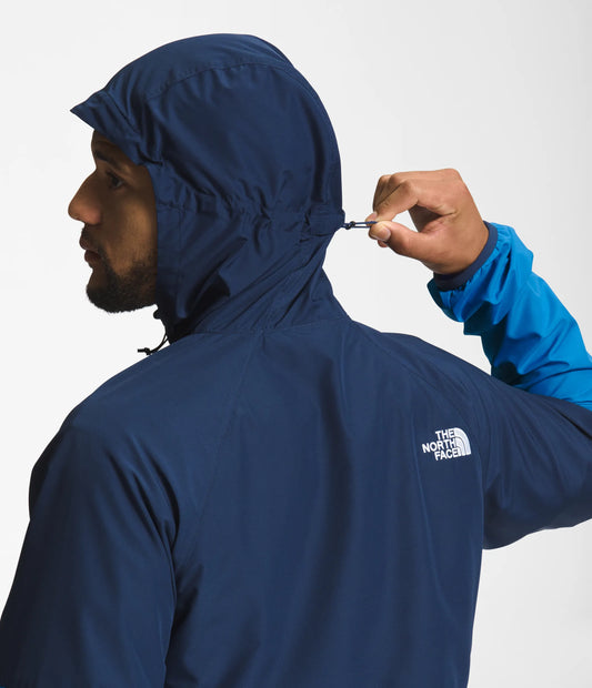 Chaqueta Hombre Cortaviento Flyweight Hoodie 2.0 Azul