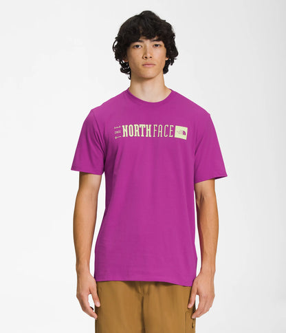 Polera Hombre Manga Corta Brand Proud Morado