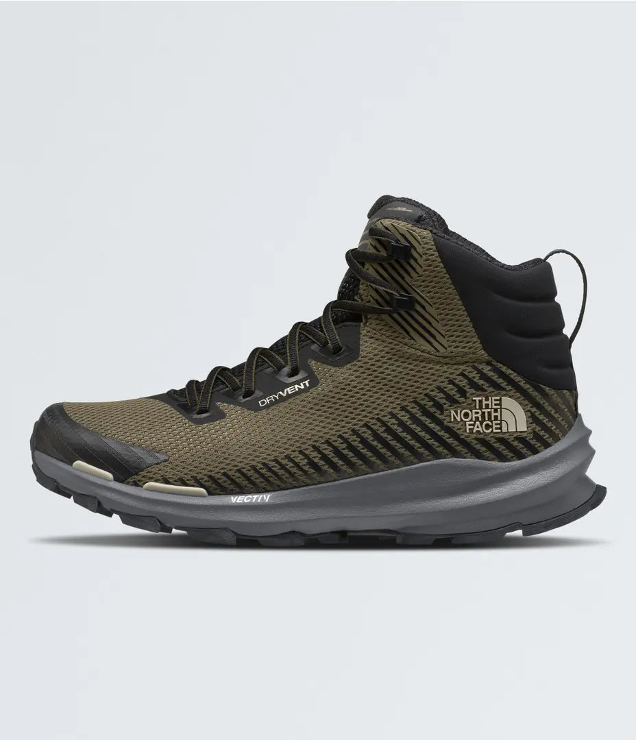 Zapatilla Hombre Vectiv Fastpack Mid Wp Military Olive/Tnf Black