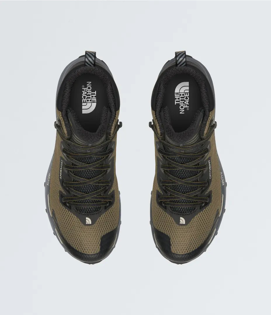 Zapatilla Hombre Vectiv Fastpack Mid Wp Military Olive/Tnf Black