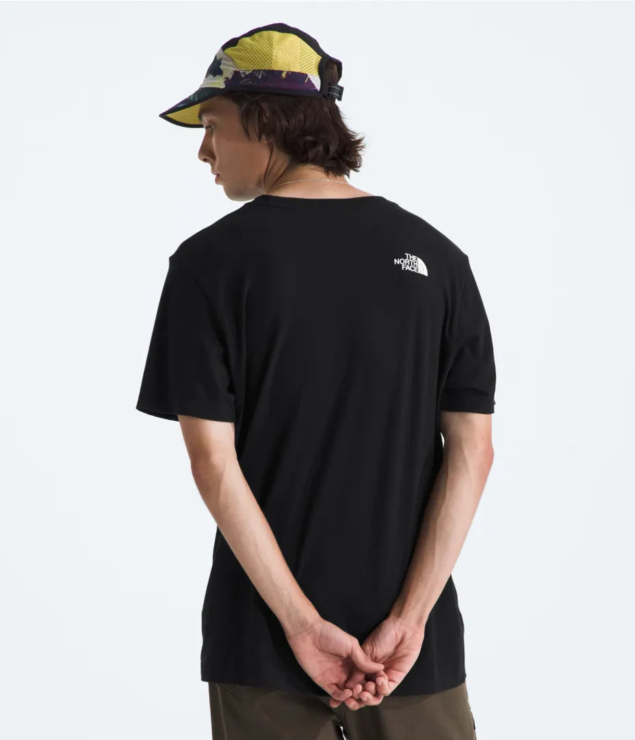 Polera Hombre Half Dome Negra