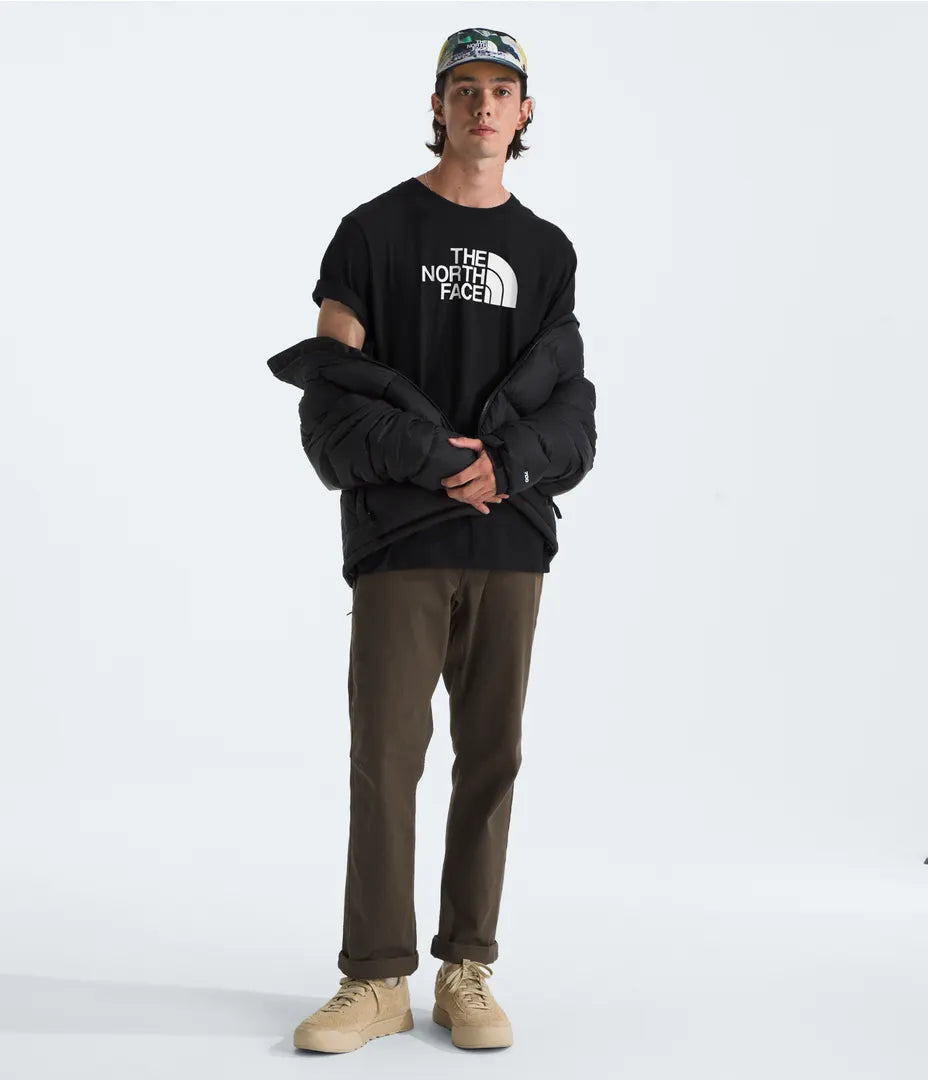 Polera Hombre Half Dome Negra