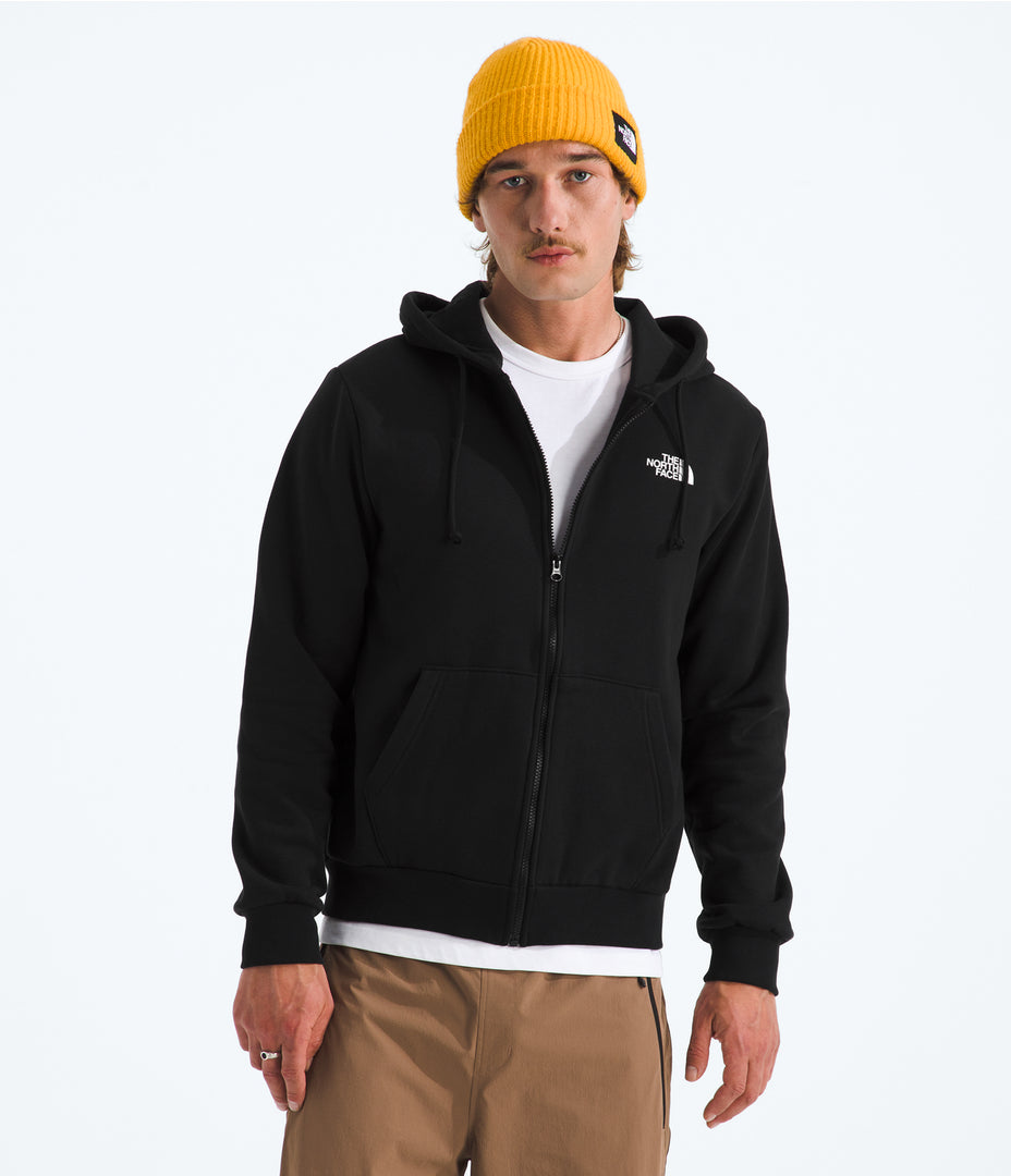Poleron Hombre Evo Half Dome Full Zip Hoodie Negro