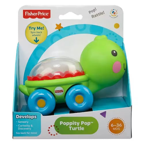 Juguete Totuga Fisher‑Price Poppity Pop Turtle
