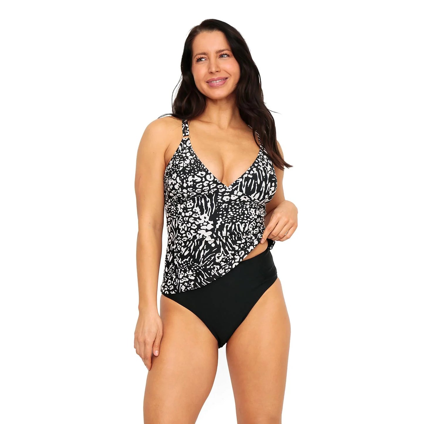 Traje de Baño Mujer Tankini Isabella Negro