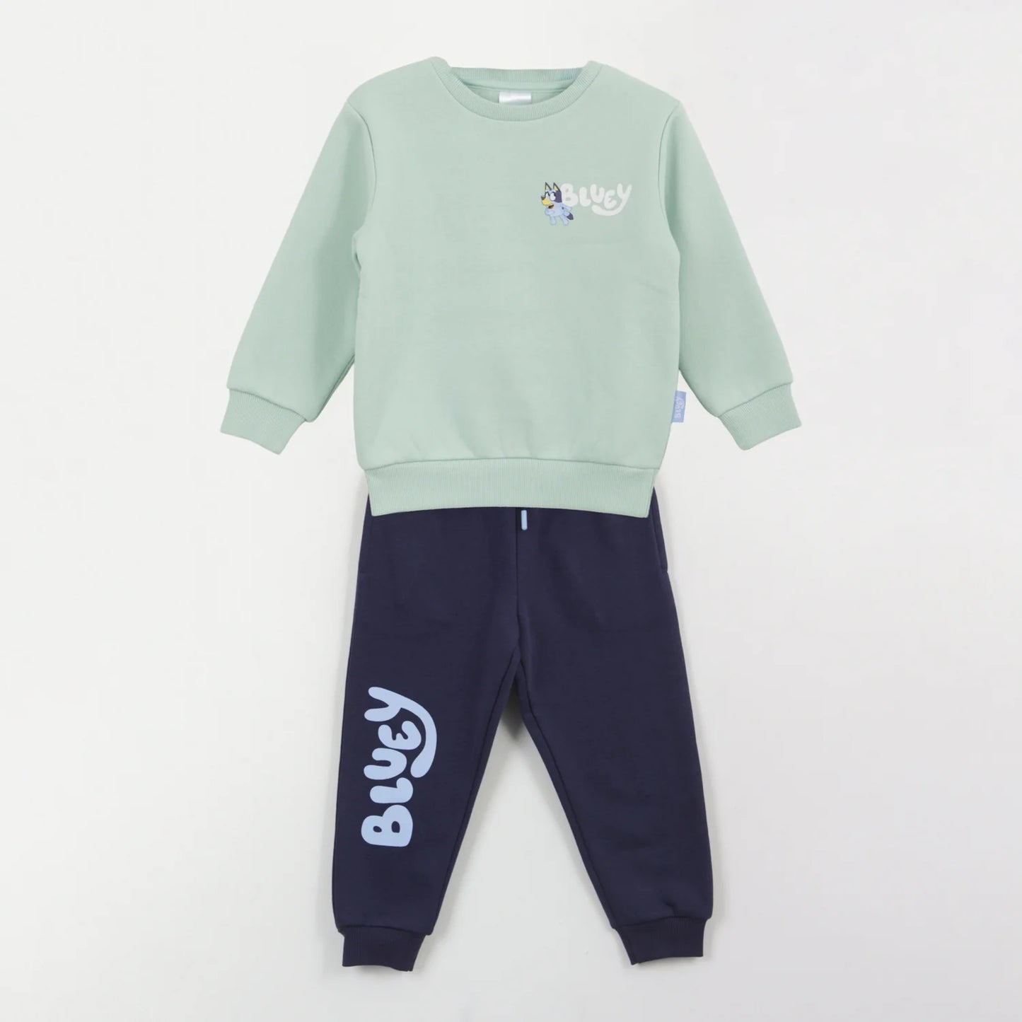 Buzo Niño Back Print Lets Have Fun Verde Bluey