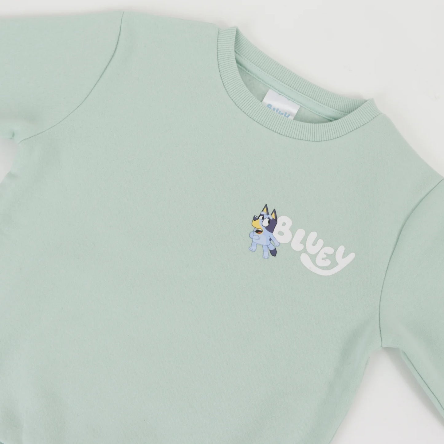 Buzo Niño Back Print Lets Have Fun Verde Bluey