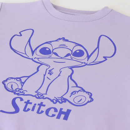 Conjunto Buzo Niña Morado Lilo & Stitch