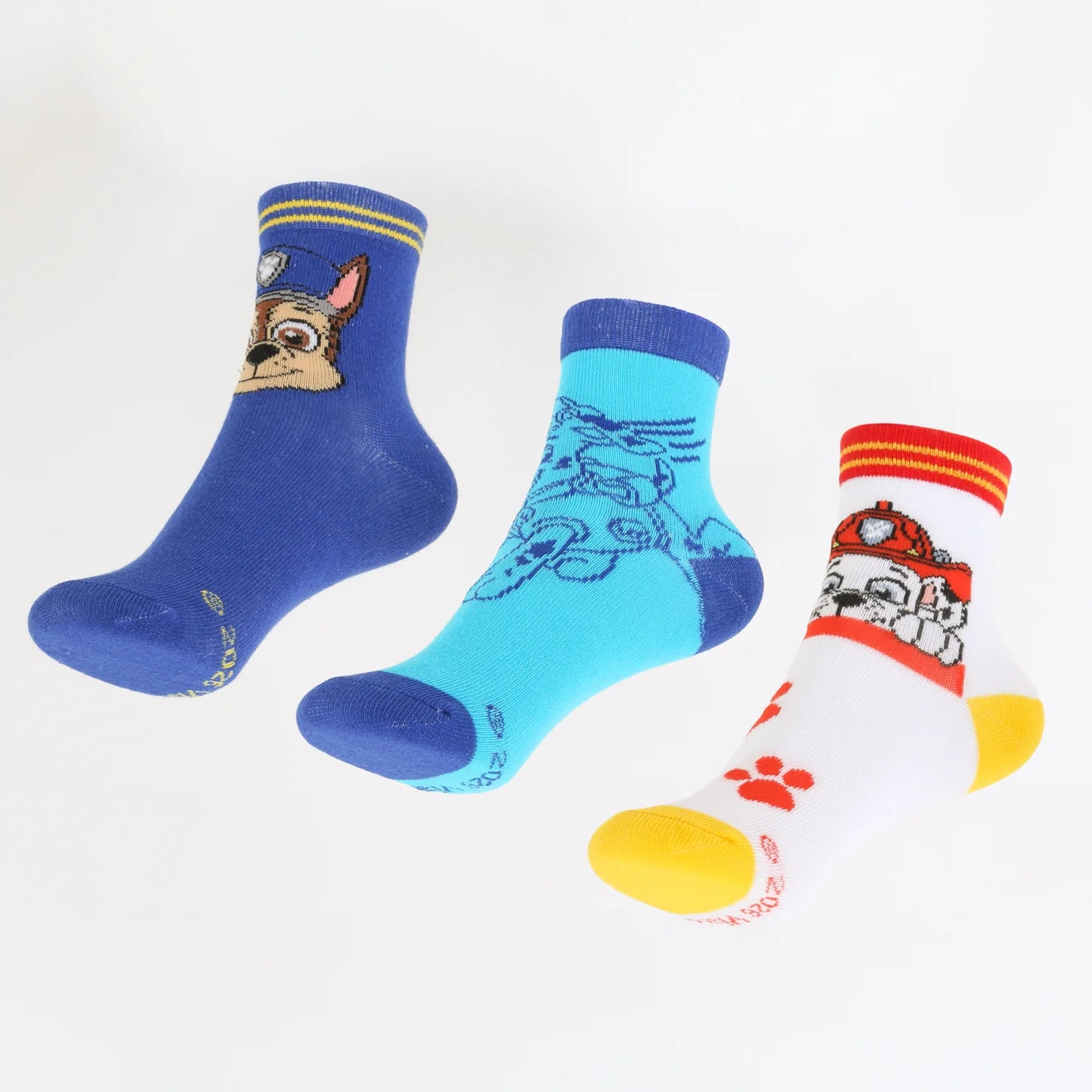 Tripack Calcetines Niño Azul Chase & Marshall