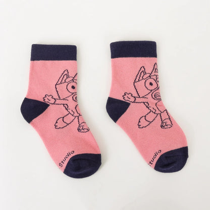 Tripack Calcetines Niña Blanco Full Print