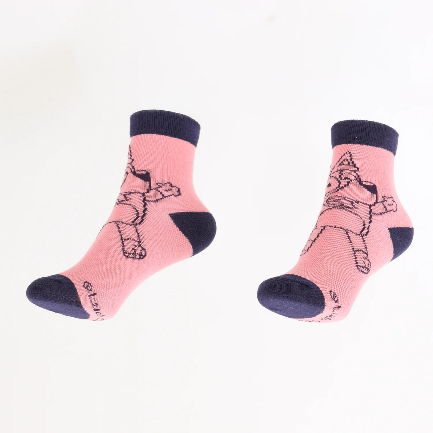 Tripack Calcetines Niña Blanco Full Print