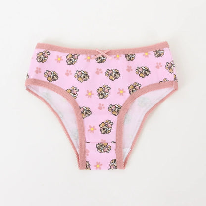 Tripack Calzón Niña Rosado Full Print Skye