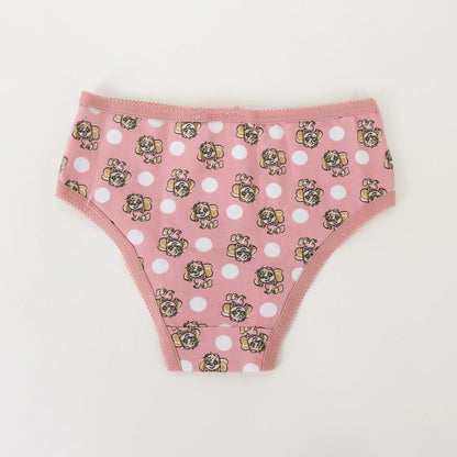 Tripack Calzón Niña Rosado Full Print Skye