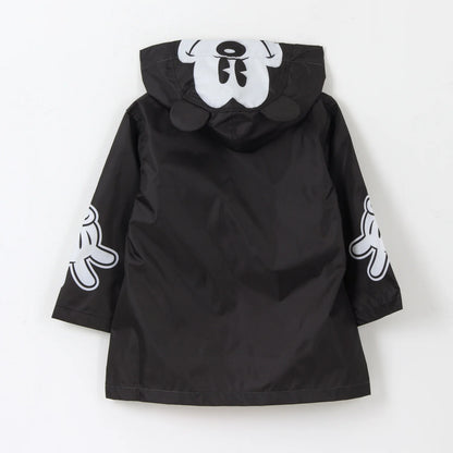 Impermeable Niño Orejas Mickey Mouse Negro