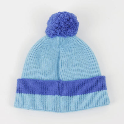 Gorro Niño Pompón Chase Marshal & Rubble Azul