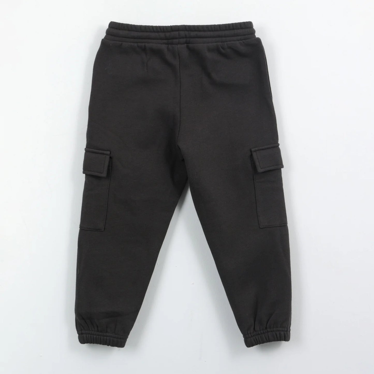 Pantalón Niño de Buzo Cargo Gris
