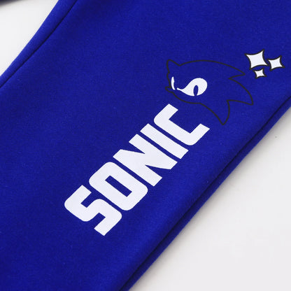 Pantalón Niño de Buzo Jogger Azul