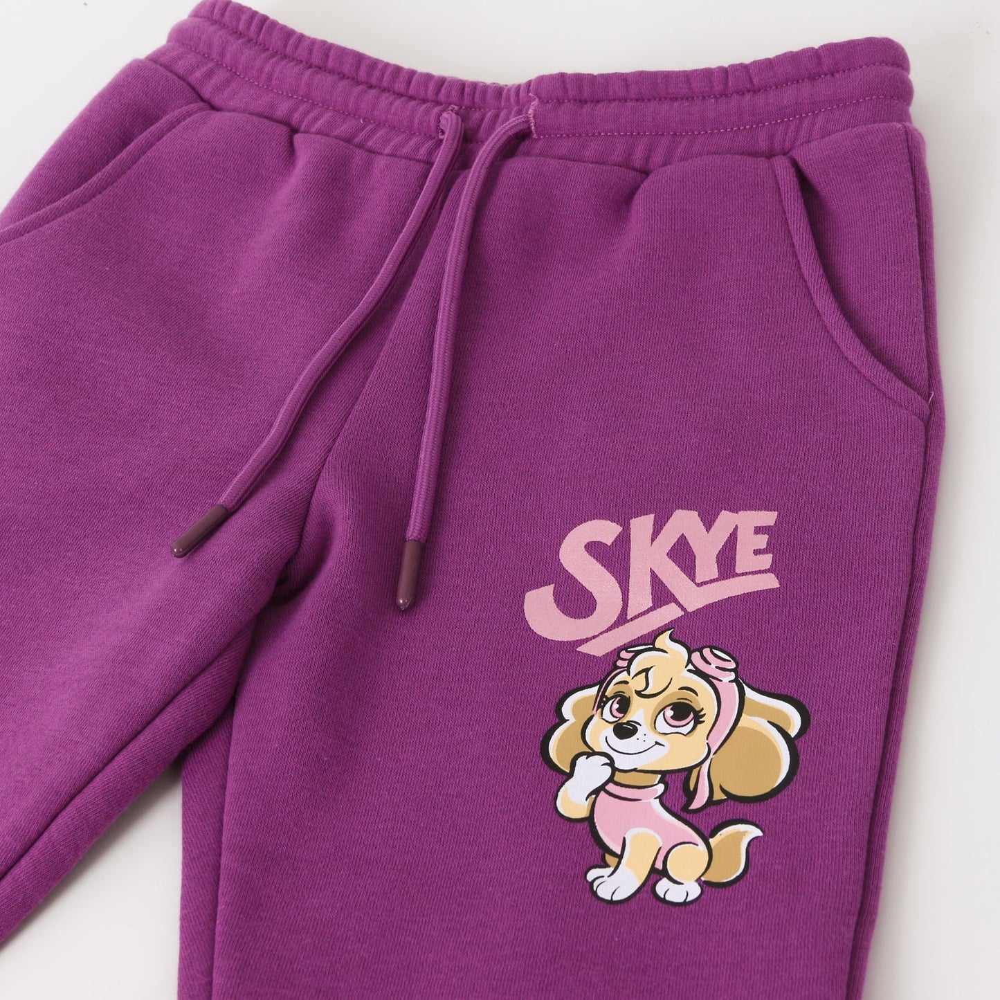 Pantalón de Buzo Niña Skye Morado