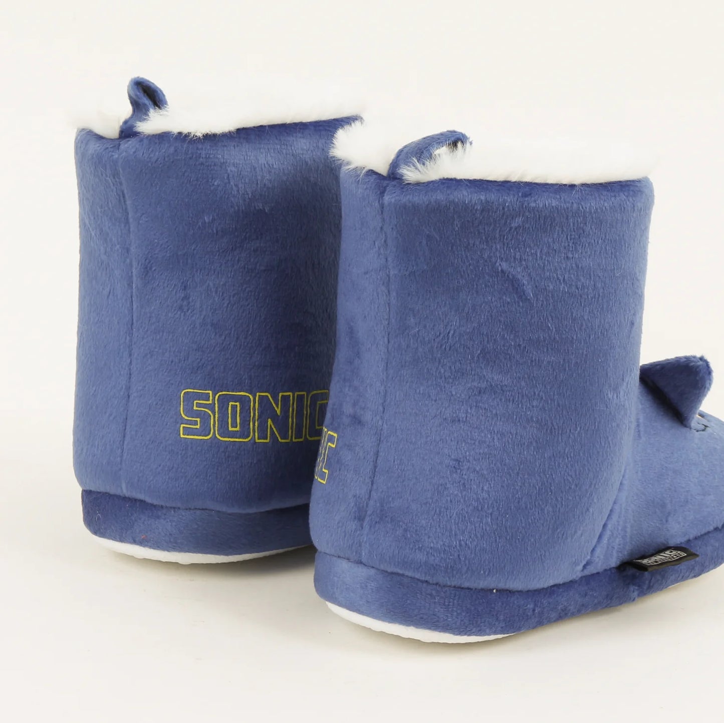 Pantufla Bota Niño Invernal Orejas Azul