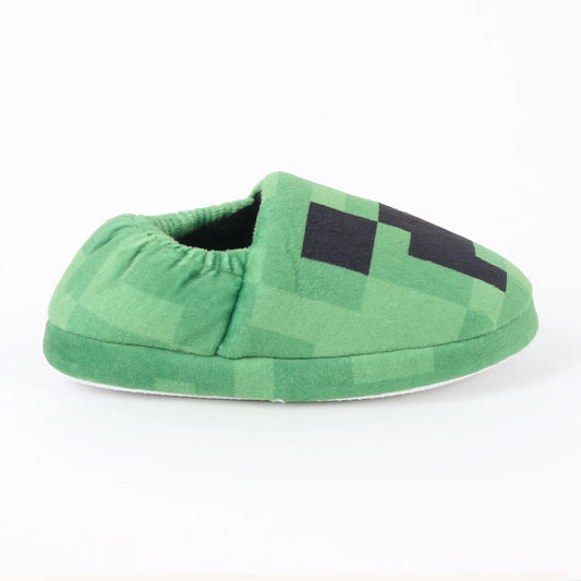 pantufla-niño-creeper-face-verde
