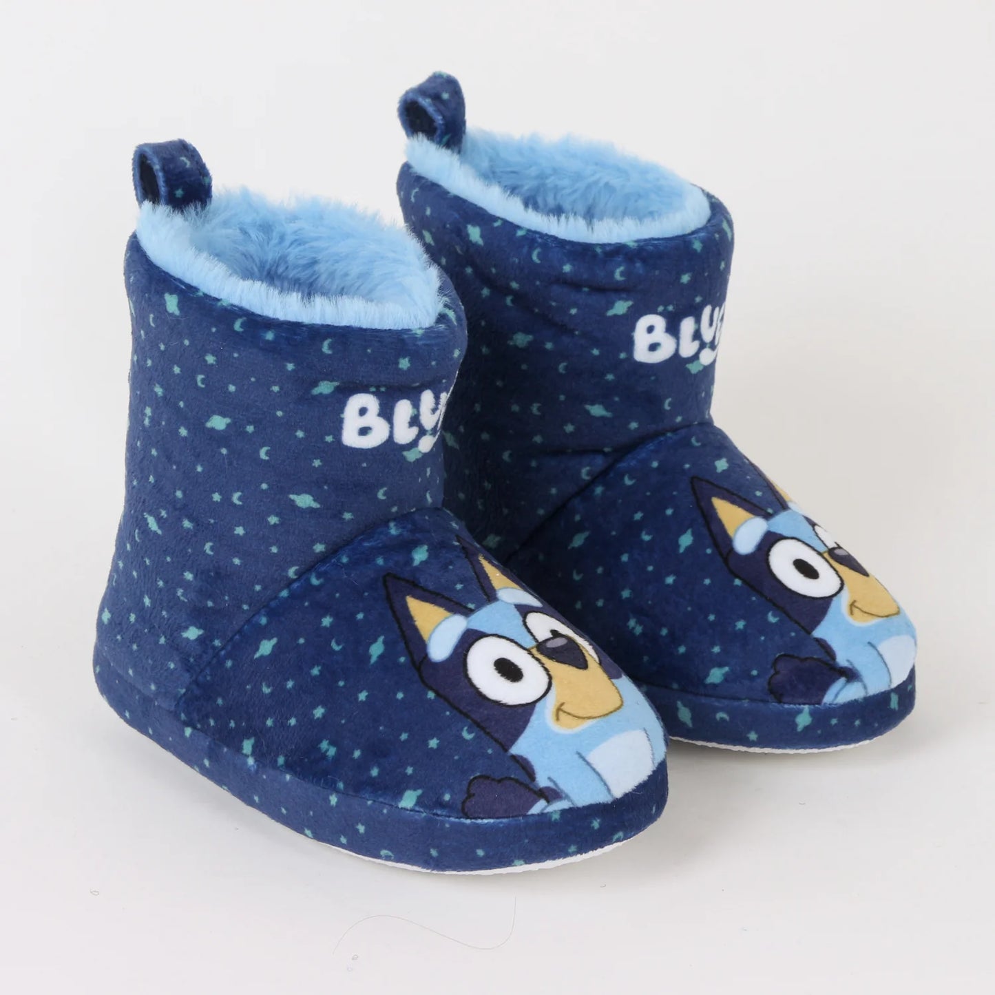 Pantufla Bota Niño Invernal Cielo Nocturno